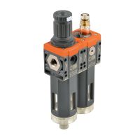 Filterregler + Öler »SYNTESI«, BG 2, G 1/2, 20 µm, 0…10 bar, RA