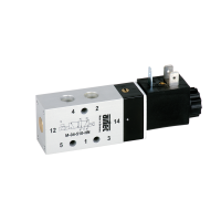 Airtec M-04-511-HNR-012, 5/2-Wege monostabil, mechanische Feder