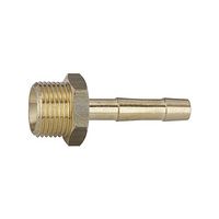 Aufschraubschlauchtülle, G 1, IG zyl., Schl. LW 19 mm, SW 38, MS