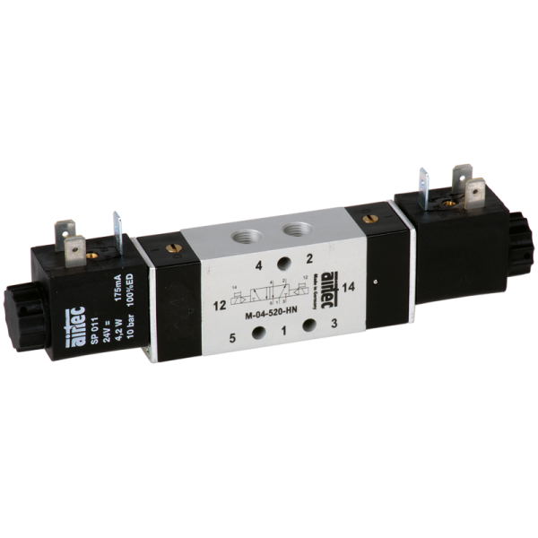 Airtec M-04 5/2-Wege bistabil